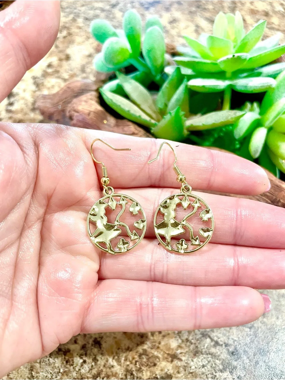 Alice In Wonderland Earrings